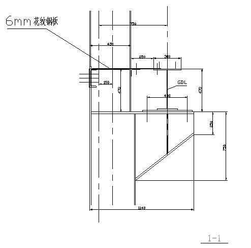门式刚架库房结构CAD施工图纸(带吊车梁) - 4