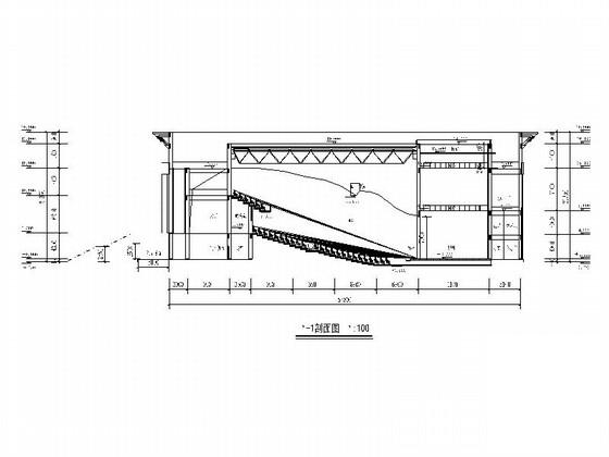 3层小型现代影剧院建筑设计方案设计CAD图纸 - 2