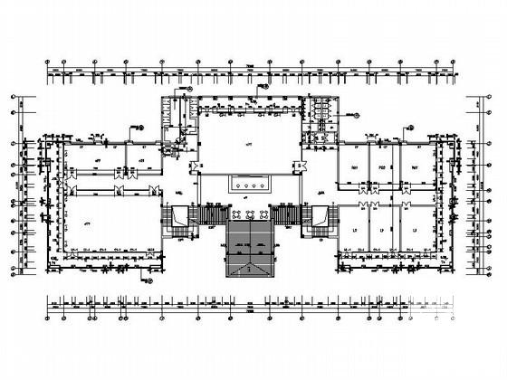 别墅区3层会所建筑方案设计CAD图纸 - 2