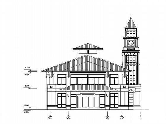 国际花园3层豪华会所建筑扩初图纸(节能设计说明) - 4