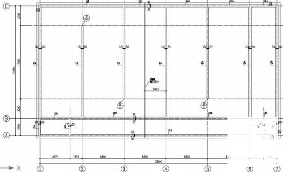 污水处理厂搬迁建设项目结构CAD施工图纸（工业建筑）(平面布置图) - 1