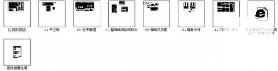 综合现代小区项目CAD施工图纸（D段阳光会所)(地下停车) - 5