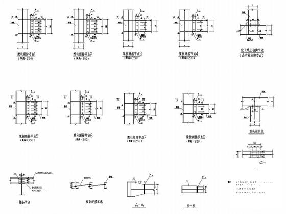 两层钢结构别墅结构CAD施工图纸（建施） - 4