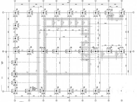钢桁架冷库加工场结构CAD施工图纸(2013年8月制图纸) - 2