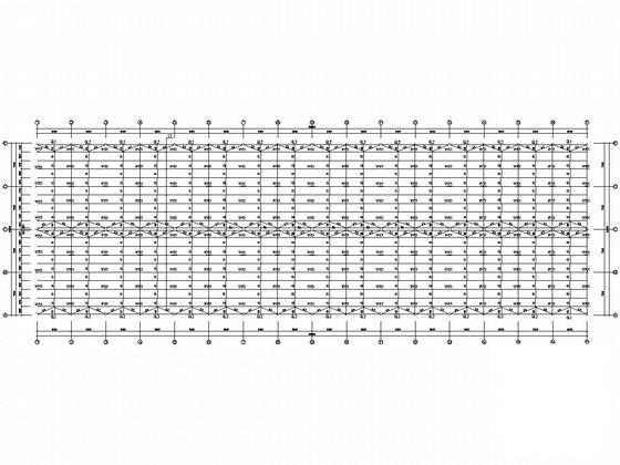 30m跨单层轻钢结构厂房结构CAD施工图纸（7度抗震） - 2