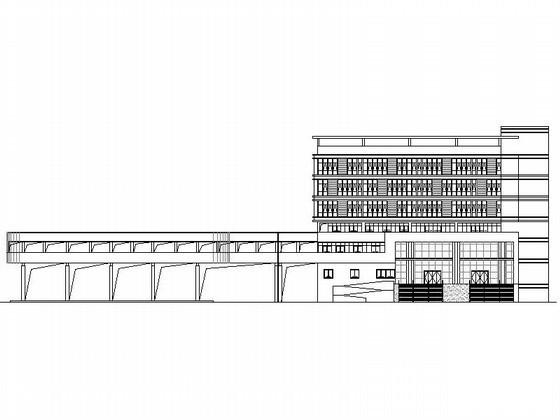 7层大型客运站7层综合楼建筑施工CAD图纸(节能设计说明) - 1