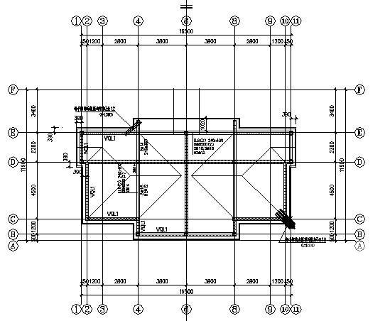 3层砖混联排别墅结构CAD施工图纸（建筑图纸） - 3