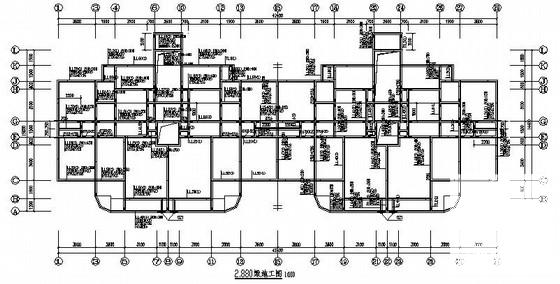 小区12层框剪住宅楼结构CAD施工图纸（C、E座）(节能设计说明) - 3