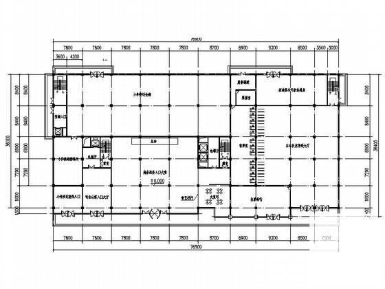 26层汽车站建筑设计方案设计图纸(平面图) - 3