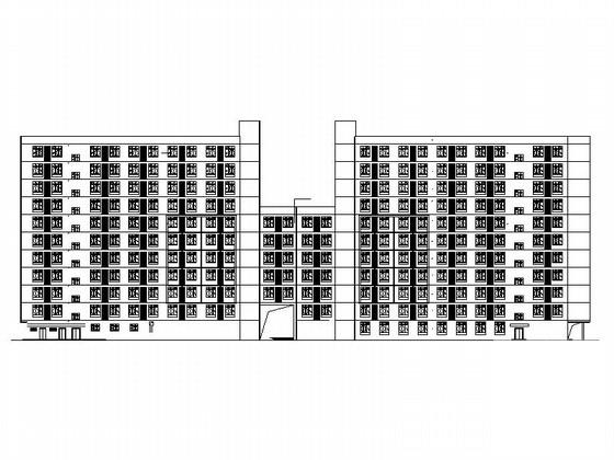 现代风格新兴产业园区厂房设计建筑施工CAD图纸（多栋厂房） - 1