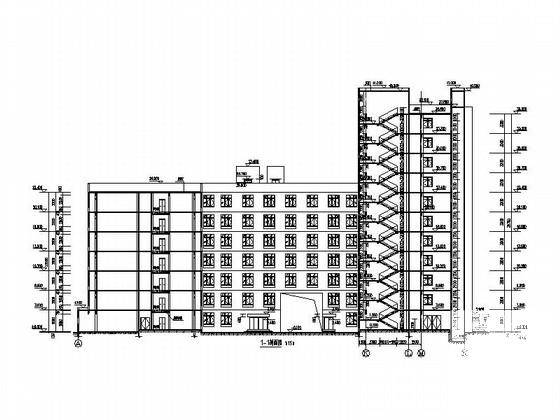 现代风格新兴产业园区厂房设计建筑施工CAD图纸（多栋厂房） - 2