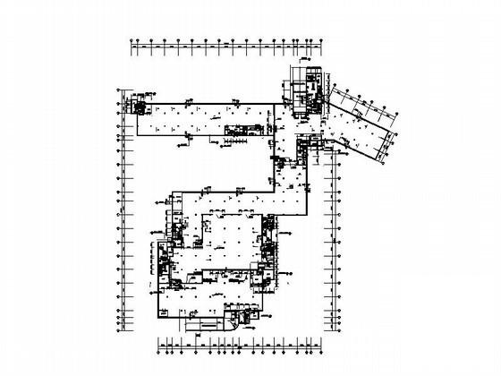 住宅楼人防地下室建筑CAD施工图纸 - 3