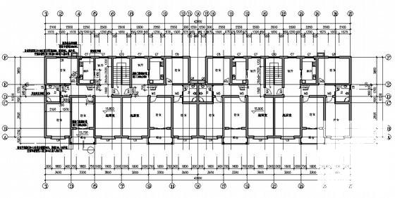 欧陆风格小区二期工程-多层住宅建筑施工CAD图纸(12号、15号楼) - 2