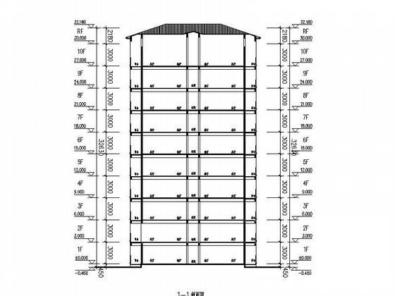 现代风格10层教师公寓建筑CAD图纸（2套） - 2