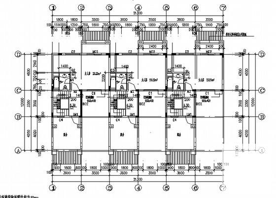 欧陆风格山庄别墅C区CL-B型建筑CAD图纸（砌体结构9.3m高） - 3