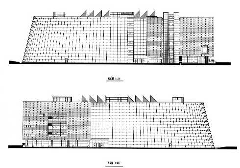 泰达图书馆建筑施工CAD图纸（钢筋混凝土结构框架剪力墙） - 4