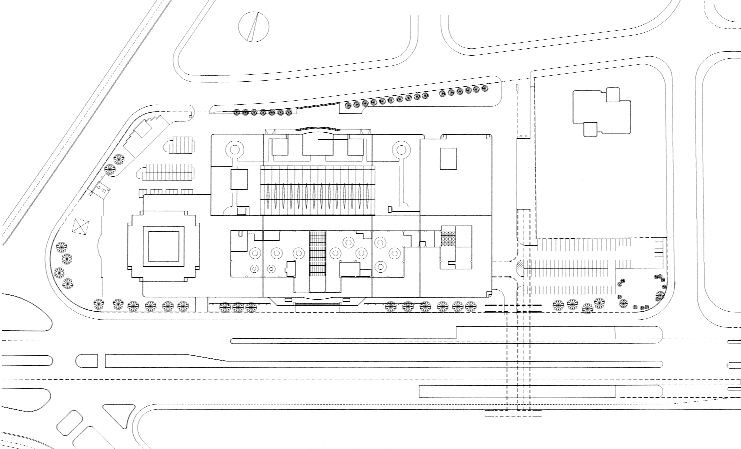 现代风格高层建筑世界贸易商城建筑施工CAD图纸 - 3