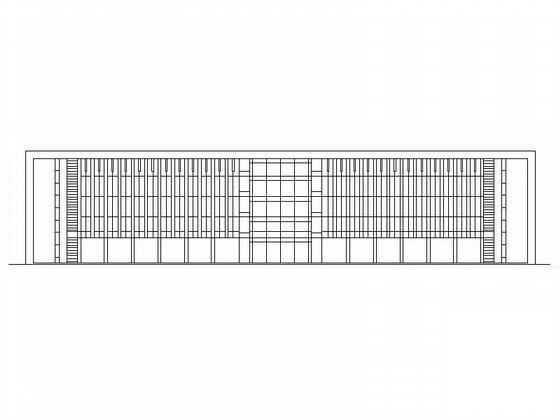 现代风格5层办公楼建筑CAD图纸（效果图纸、模型） - 1