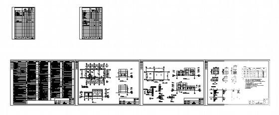 小型单层建筑单层建筑加药间建筑CAD图纸 - 4