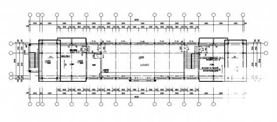 临夏县乡政府办公楼砌体结构建筑CAD图纸 - 2