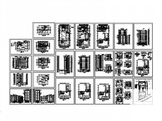 商业综合楼建筑扩初CAD图纸 - 5