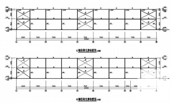 门式刚架结构汽车展厅结构CAD施工图纸（独立基础） - 4