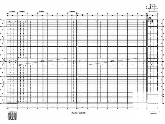 2层钢框架结构厂房结构CAD施工图纸（桩基础） - 4