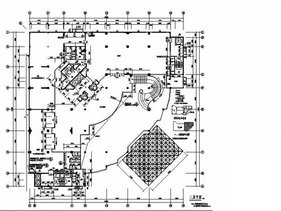 17层酒店建筑设计方案设计图纸(平面图) - 4