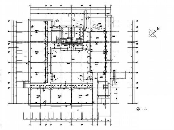 3层现代风格教学楼建筑方案设计CAD图纸 - 3