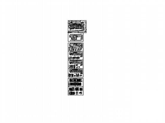 中学4层办公楼建筑扩初CAD图纸 - 4