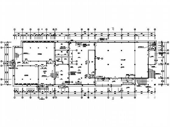 学校初中部5层食堂宿舍楼建筑扩初图纸(楼梯大样) - 3