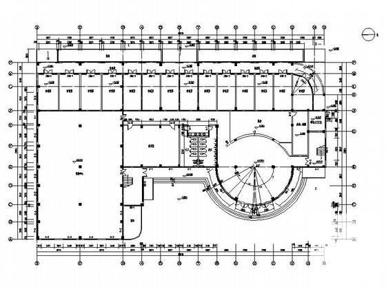 学院3层活动中心建筑扩初图纸 - 3