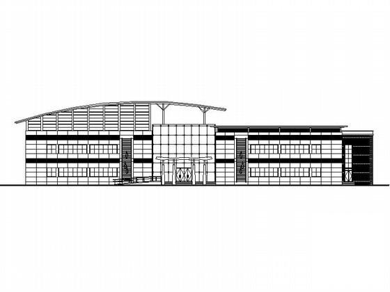钢铁集团2层文体中心建筑施工CAD图纸(卫生间大样) - 1