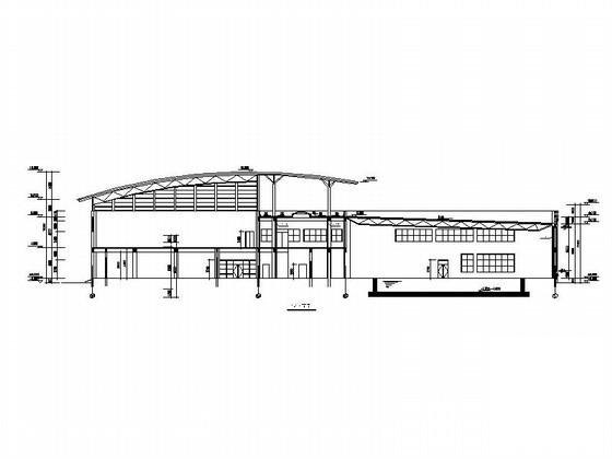 钢铁集团2层文体中心建筑施工CAD图纸(卫生间大样) - 2