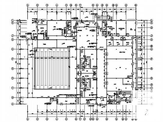 钢铁集团2层文体中心建筑施工CAD图纸(卫生间大样) - 3