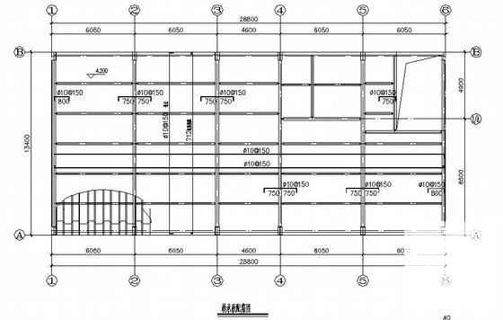 钢框架结构仓库结构施工图纸（2层含建筑施工CAD图纸） - 2