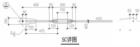 单层排架钢结构厂房结构CAD施工图纸(平面布置图) - 3