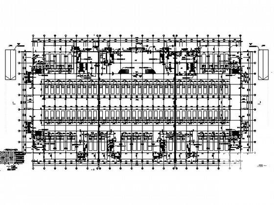 全球采购中心4层水产冻品配送中心建筑施工CAD图纸 - 3