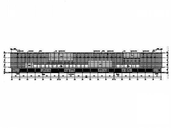 全球采购中心4层水产冻品配送中心建筑施工CAD图纸 - 4