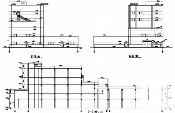 5层外商纺织厂房设计CAD施工图纸 - 2