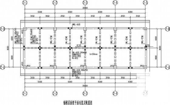 人民医院消防水池泵房结构CAD施工图纸 - 1