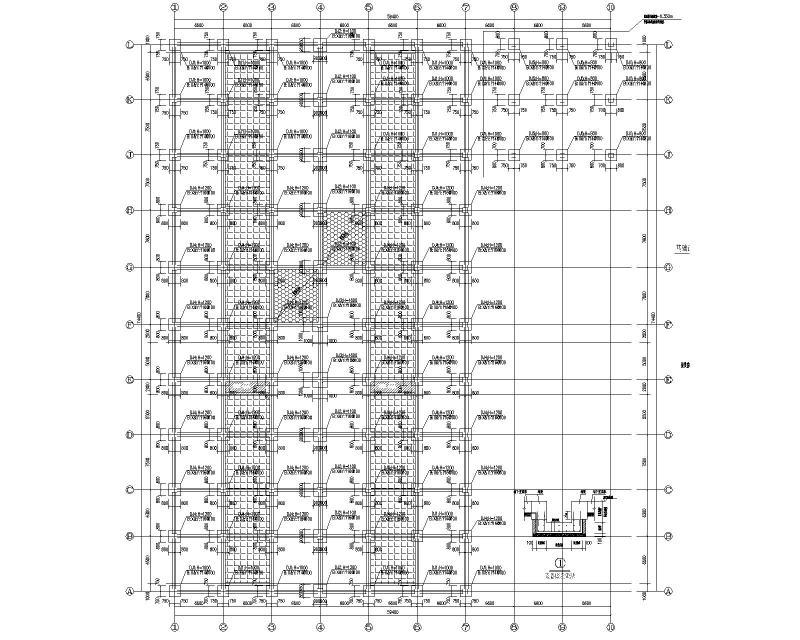 基础平面布置图