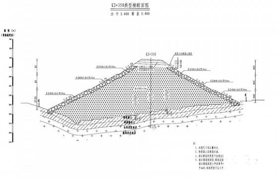 高填深挖路基设计及高填深挖工点设计CAD图纸 - 3