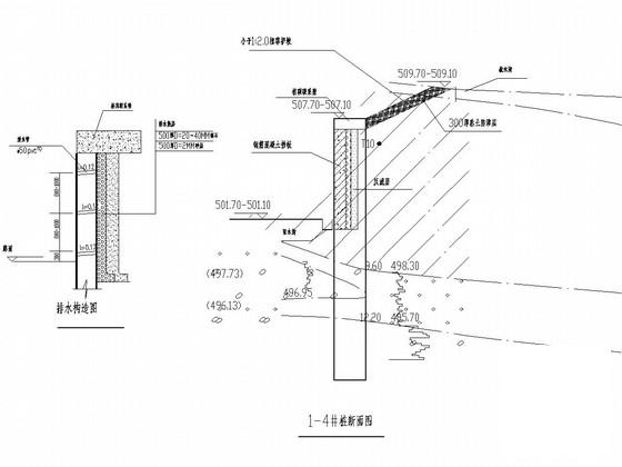 道路边坡整治工程施工CAD图纸设计51张（挡土墙） - 4