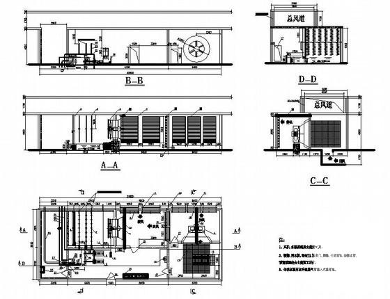 厂房空调除尘CAD施工图纸 - 3