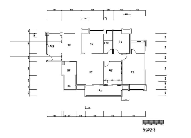 小区装饰工程预算书（CAD图纸预算书） - 4