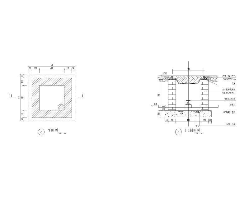 给水阀门井详图