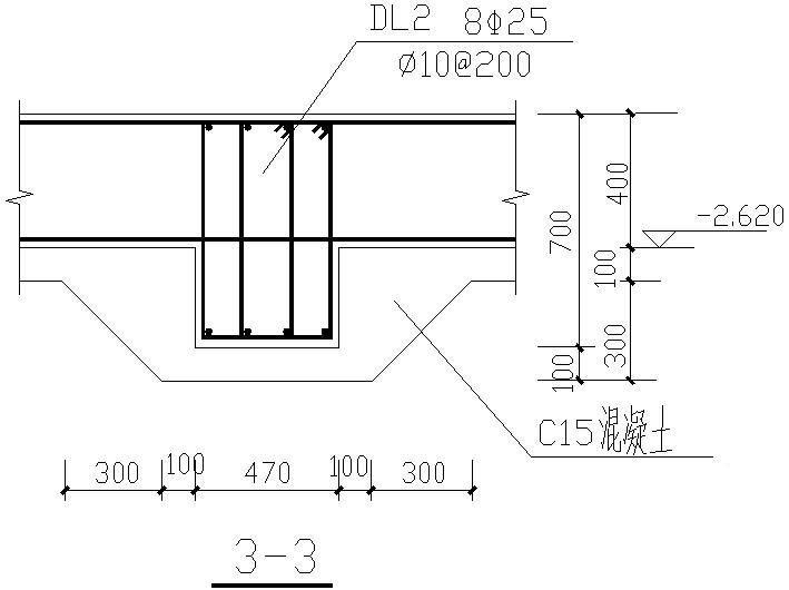 挑板节点构造设计详图纸 - 4