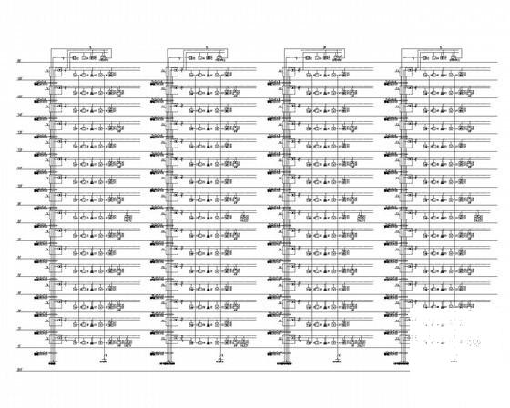 上18层二类高层住宅楼弱电CAD施工图纸（三级负荷） - 1