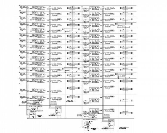 上18层二类高层住宅楼弱电CAD施工图纸（三级负荷） - 4